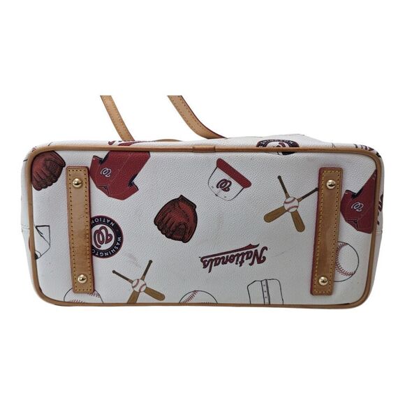 Dooney & Bourke MLB Washington Nationals Baseball‎ Large Tote Handbag Purse Bag - Picture 5 of 9